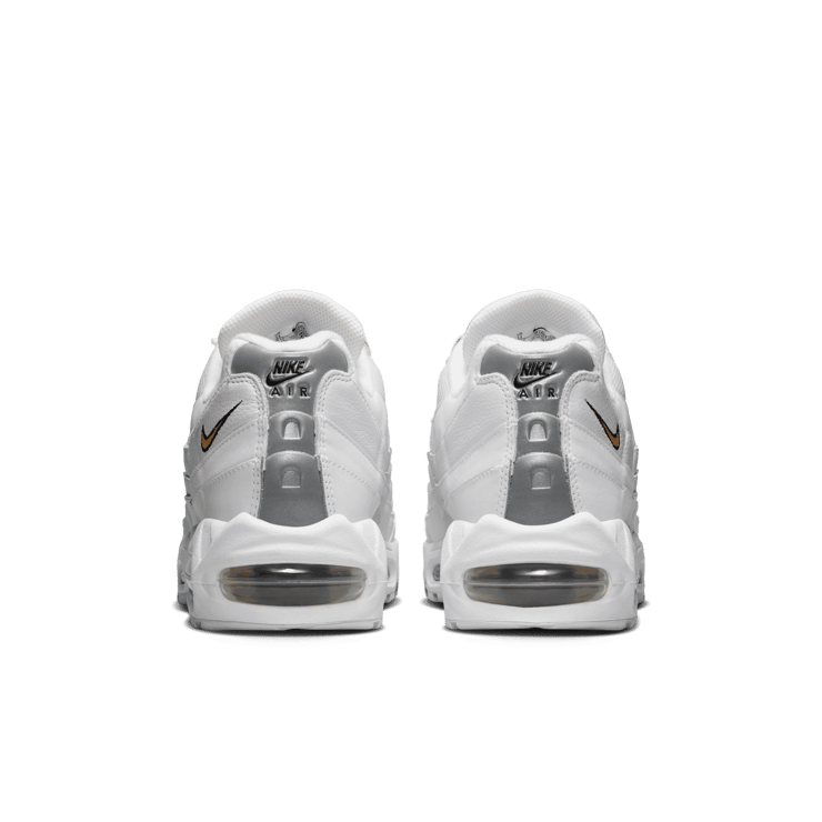 Nike Air Max 95 White Metallic Gold Angle 3