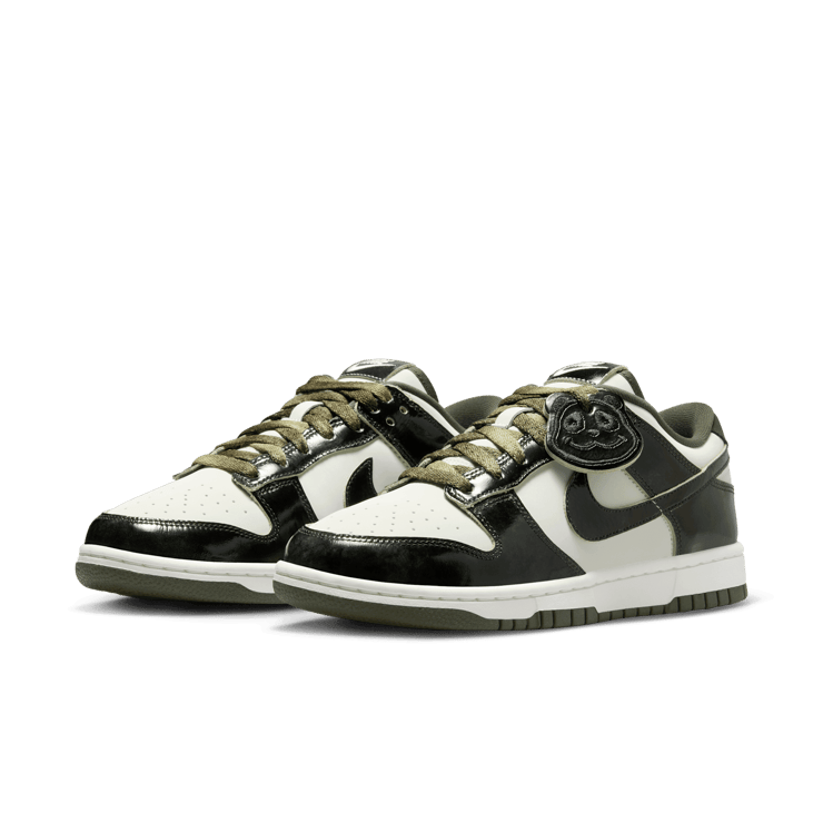 Nike Dunk Low Panda Olive (W) Angle 1