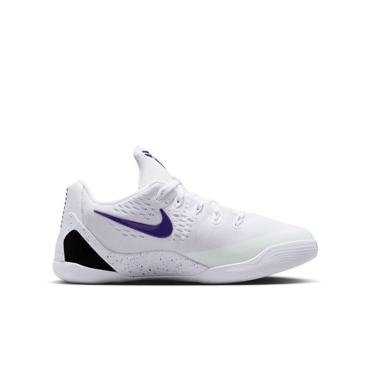 Nike Kobe 9 EM Low Protro Lakers Home (GS) Angle 0