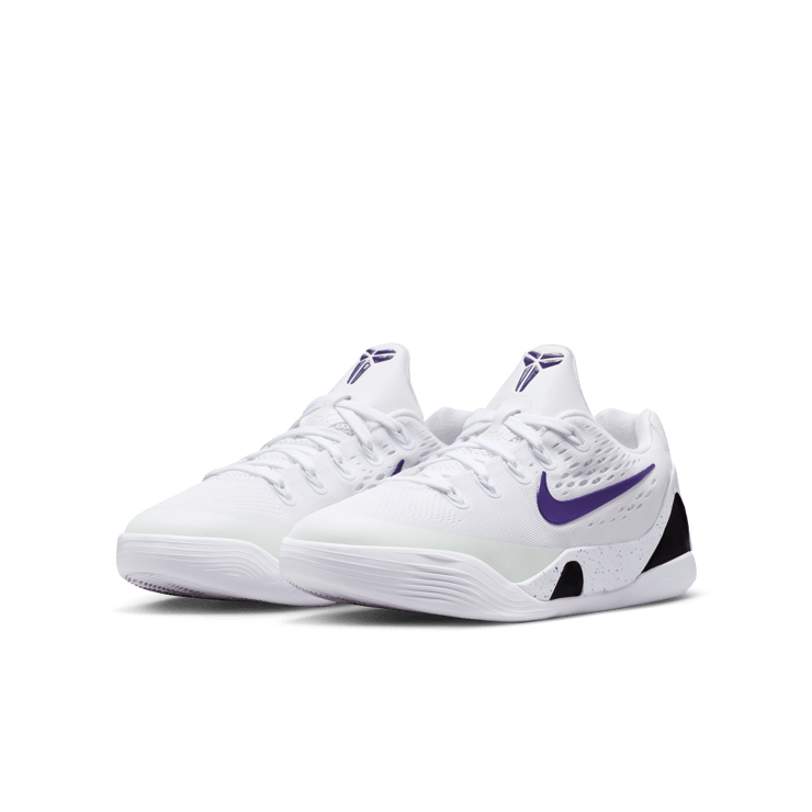 Nike Kobe 9 EM Low Protro Lakers Home (GS) Angle 6