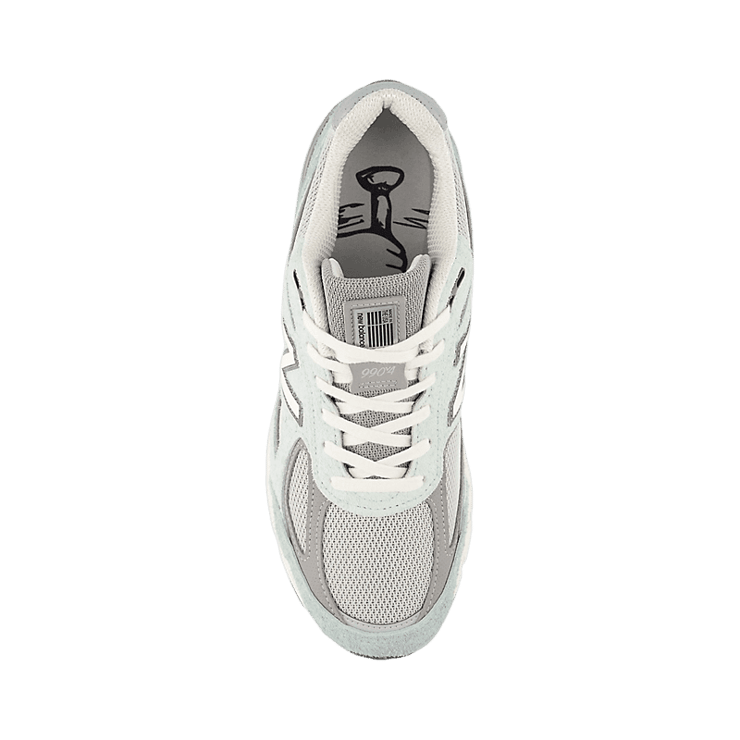 New Balance 990v4 Made in USA The Whitaker Group Willful Bias For Education Angle 1