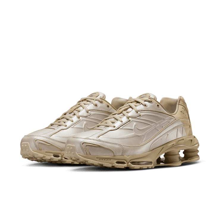 Nike Shox Ride 2 PRM Metallic Silver Desert Khaki Angle 1