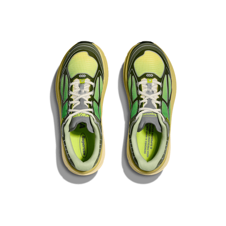 Hoka One One Clifton One9 Supervsn Mantis Green Angle 0