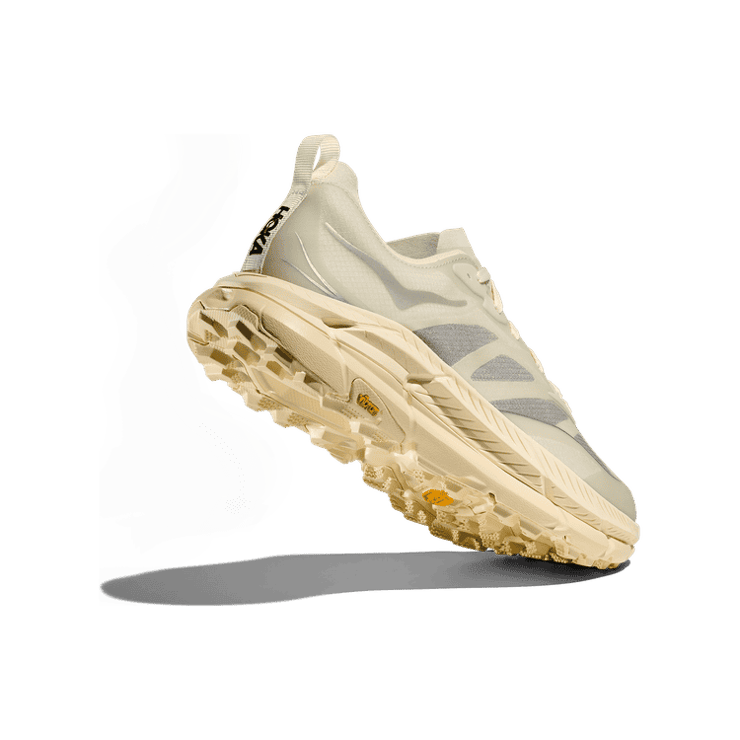 Hoka One One Mafate Speed 4 Lite Truffle Salt Vintage Yellow Angle 2