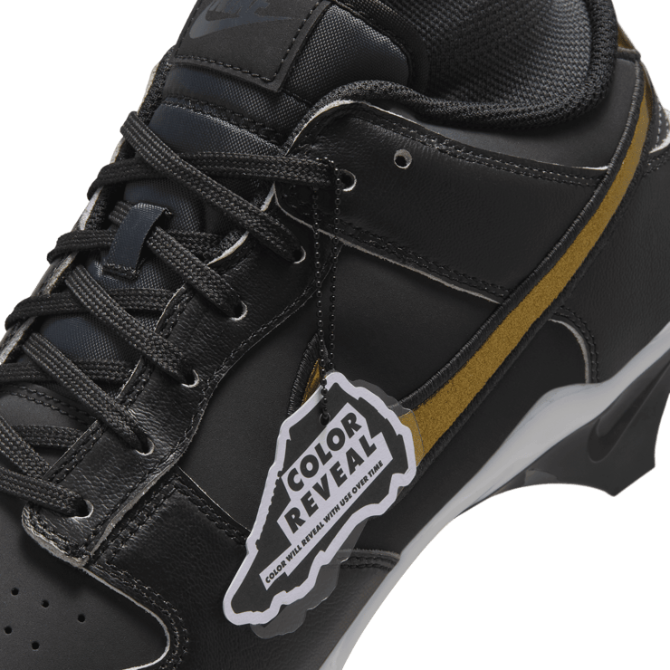 Nike Alpha Menace Dunk Black Off Noir Angle 7