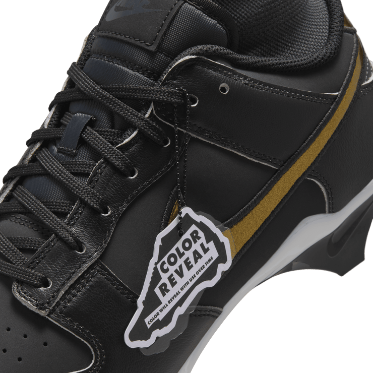 Nike Alpha Menace Dunk Black Off Noir Angle 7
