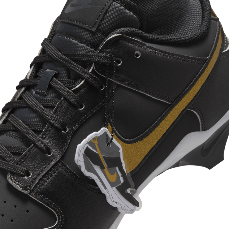 Nike Alpha Menace Dunk Black Off Noir Angle 8