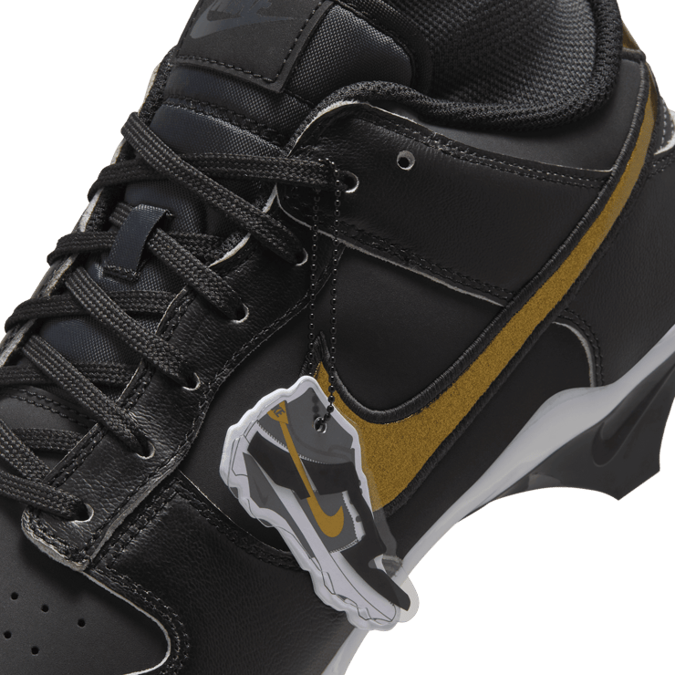 Nike Alpha Menace Dunk Black Off Noir Angle 8