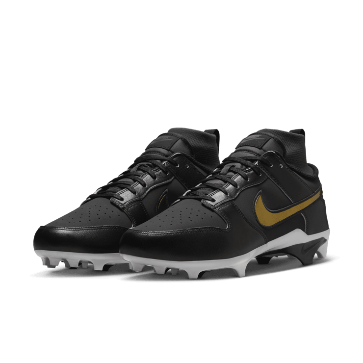 Nike Alpha Menace Dunk Black Off Noir Angle 2
