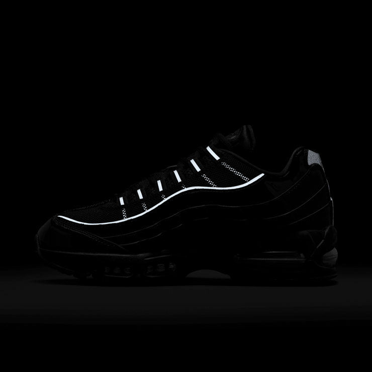 Nike Air Max 95 Black Reflect Silver (W) Angle 7