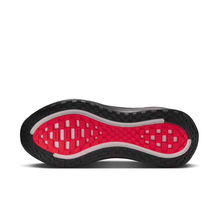Nike Vomero Plus Black Bright Crimson Angle 1