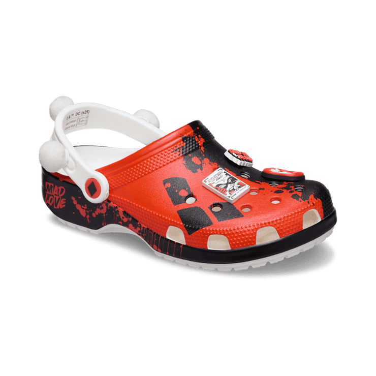 Crocs Classic Clog DC Comics Harley Quinn Angle 3