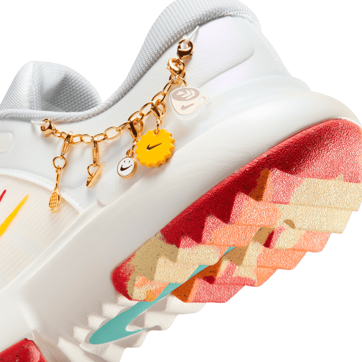 Nike Free Golf Nelly Korda White Multi-Color Angle 8