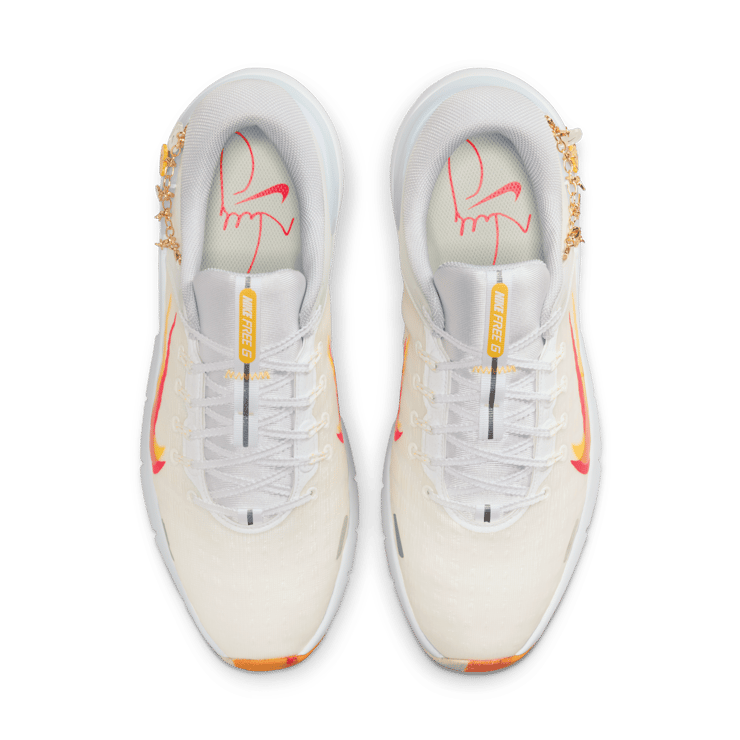 Nike Free Golf Nelly Korda White Multi-Color Angle 5
