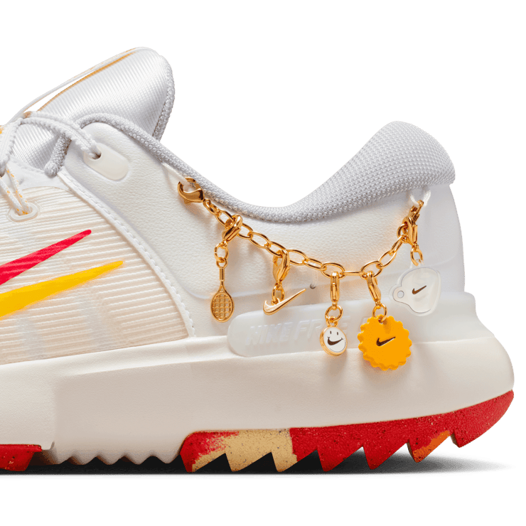 Nike Free Golf Nelly Korda White Multi-Color Angle 4