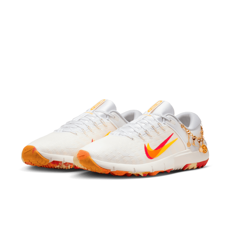 Nike Free Golf Nelly Korda White Multi-Color Angle 3