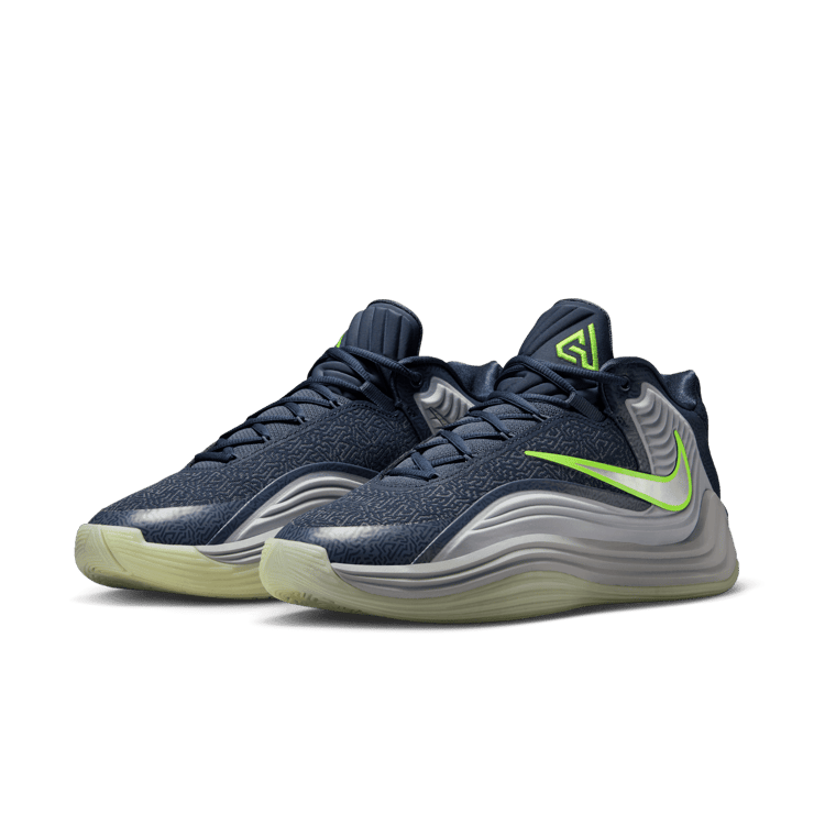 Nike Giannis Freak 7 Thunder Blue Volt Angle 2