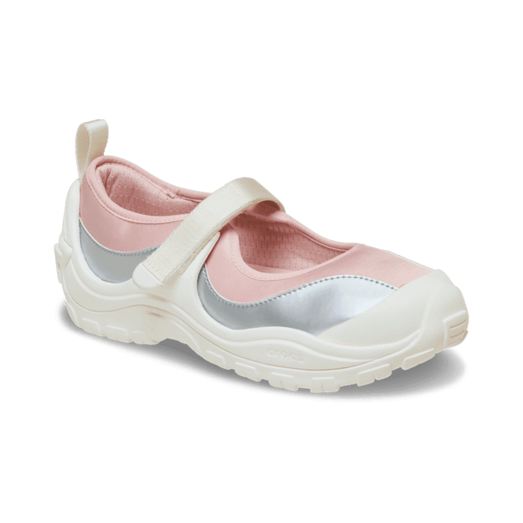 Crocs EXP Terre Ballet Silver Chalk (Women's) Angle 3