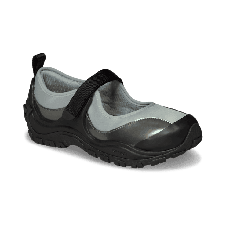 Crocs EXP Terre Ballet Gunmetal Black (Women's) Angle 3