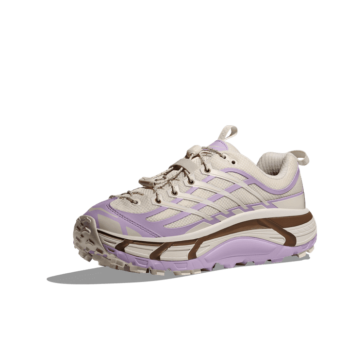 Hoka One One Mafate Three2 Wordmark Iris Flower Angle 1