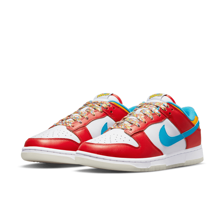 Nike Dunk Low QS LeBron James Fruity Pebbles Angle 2