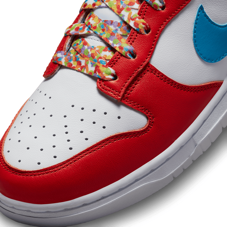 Nike Dunk Low QS LeBron James Fruity Pebbles Angle 4