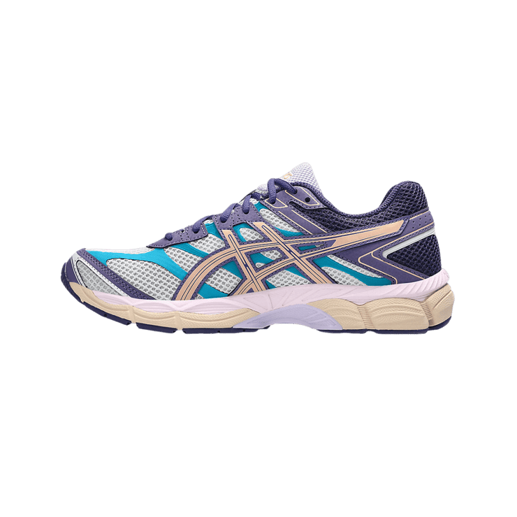 Asics Gel-Cumulus 16 Purple Cloud Grey Bisque Angle 2