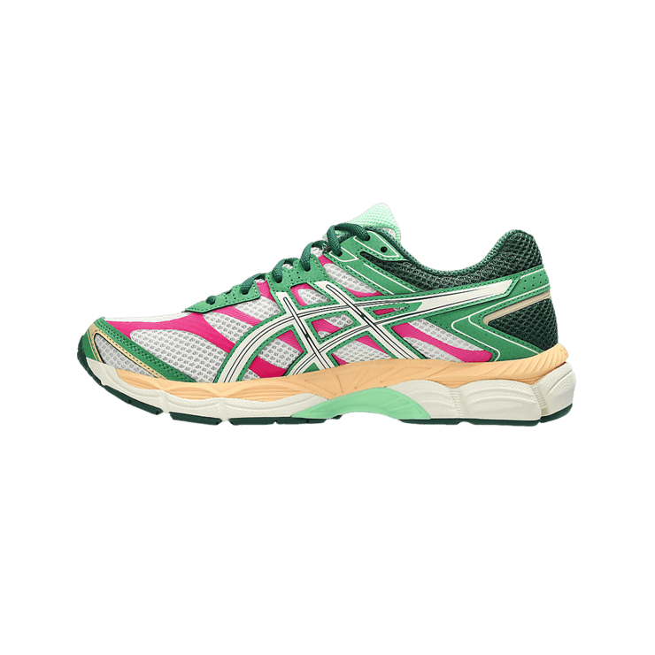 ASICS Gel-Cumulus 16 Green Cream Ivory Angle 2