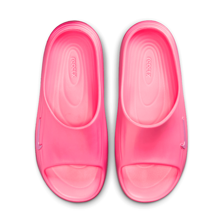 Nike ReactX Rejuven8 Slide Pink Spell Bordeaux  Angle 3