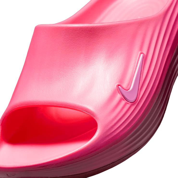 Nike ReactX Rejuven8 Slide Pink Spell Bordeaux  Angle 5