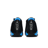Air Jordan 14 Black University Blue Angle 4