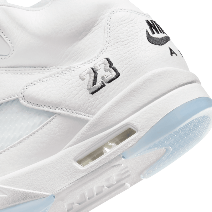 Air Jordan 5 Retro OG White Metallic Angle 7