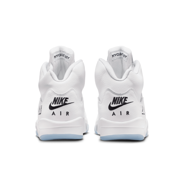 Air Jordan 5 Retro OG White Metallic Angle 5