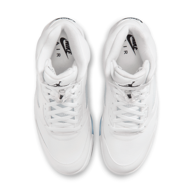 Air Jordan 5 Retro OG White Metallic Angle 3