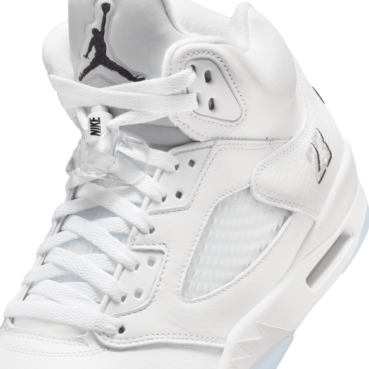 Air Jordan 5 Retro OG White Metallic Angle 6