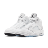 Air Jordan 5 Retro OG White Metallic Angle 4