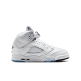 Air Jordan 5 Retro OG White Metallic (GS) Angle 2