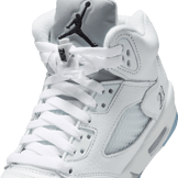 Air Jordan 5 Retro OG White Metallic (GS) Angle 6