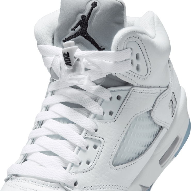 Air Jordan 5 Retro OG White Metallic (GS) Angle 6