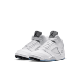Air Jordan 5 Retro OG White Metallic (PS) Angle 4