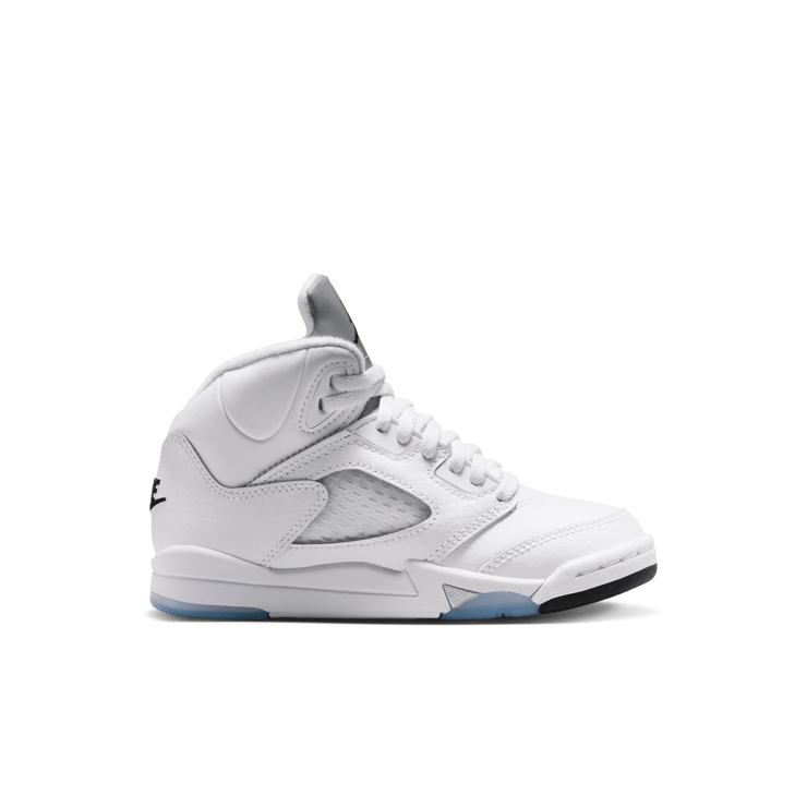 Air Jordan 5 Retro OG White Metallic (PS) Angle 2