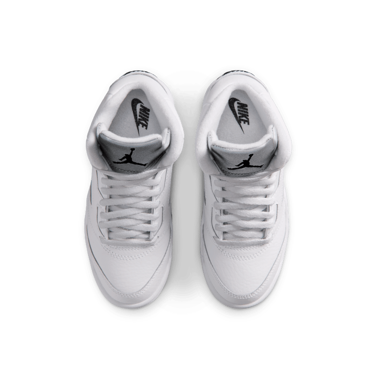 Air Jordan 5 Retro OG White Metallic (PS) Angle 3