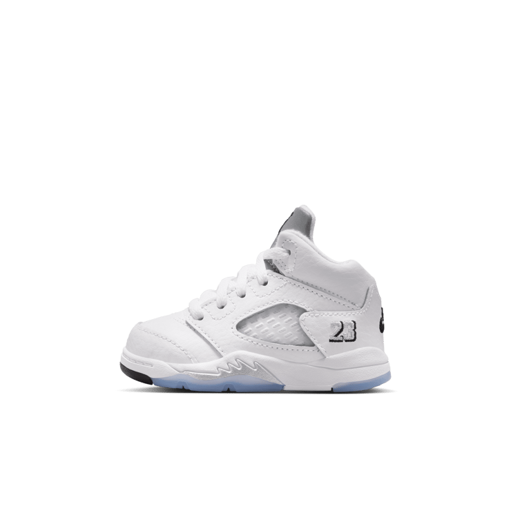 Air Jordan 5 Retro OG White Metallic (TD) Angle 0