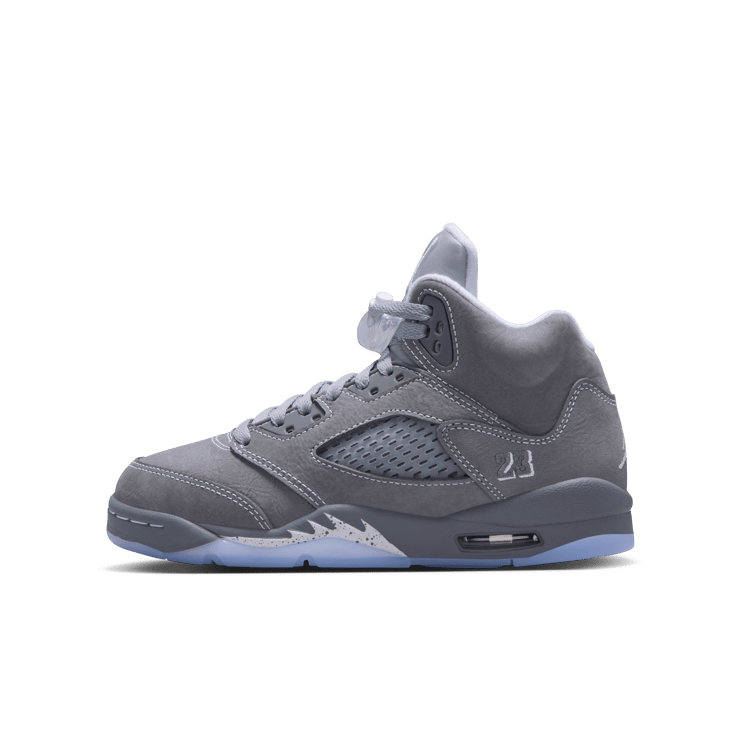 Air Jordan 5 Retro Wolf Grey (GS) Angle 0