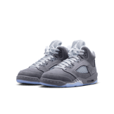 Air Jordan 5 Retro Wolf Grey (GS) Angle 4