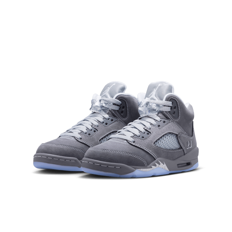 Air Jordan 5 Retro Wolf Grey (GS) Angle 4