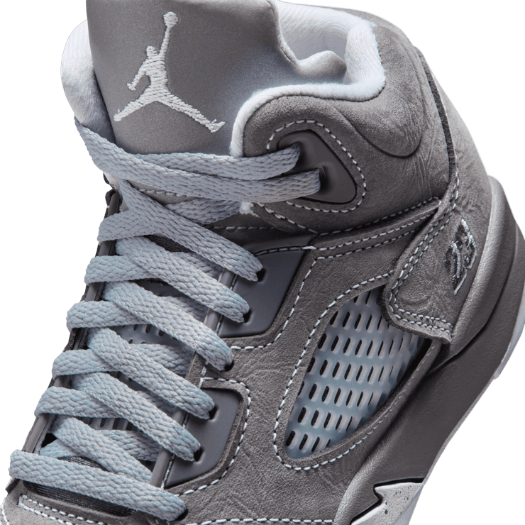 Air Jordan 5 Retro Wolf Grey (PS) Angle 5