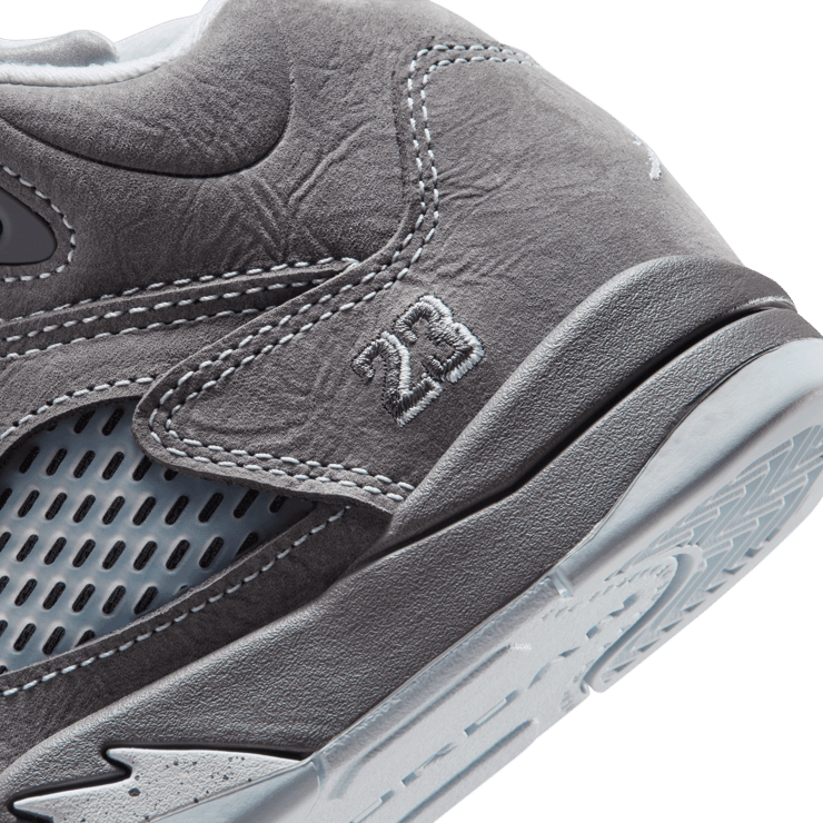 Air Jordan 5 Retro Wolf Grey (PS) Angle 6