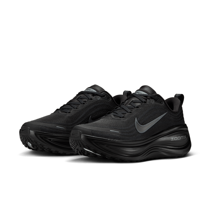 Nike Vomero Plus Black Metallic Dark Grey (W) Angle 4