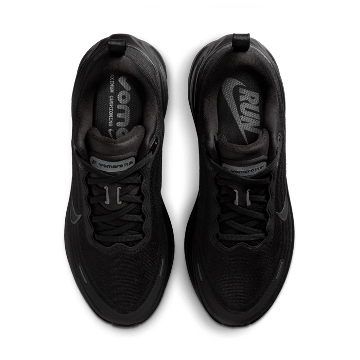 Nike Vomero Plus Black Metallic Dark Grey (W) Angle 6